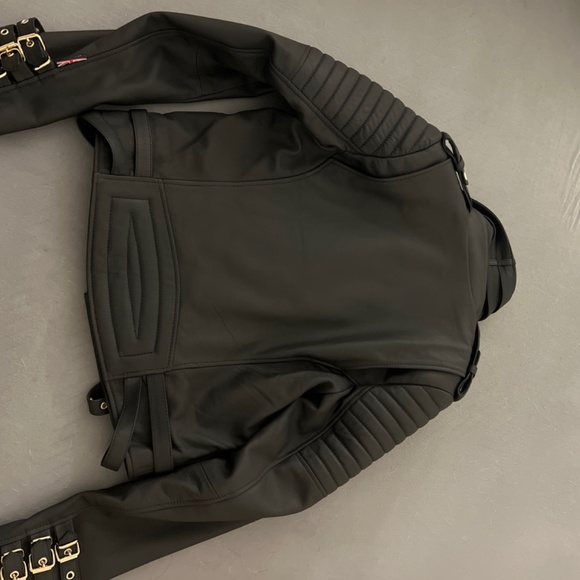 Boda Skins Kay Michaels Leather Jacket Gold Hardware - Picture 2 of 2